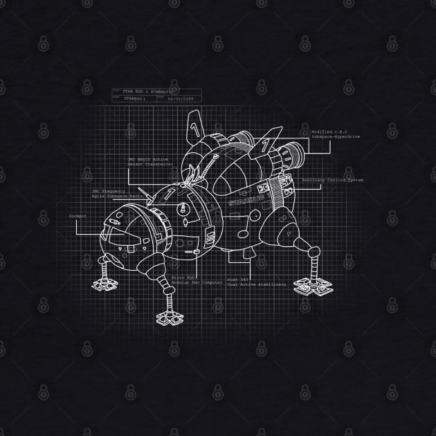 Starbug Schematic by VoidDesigns